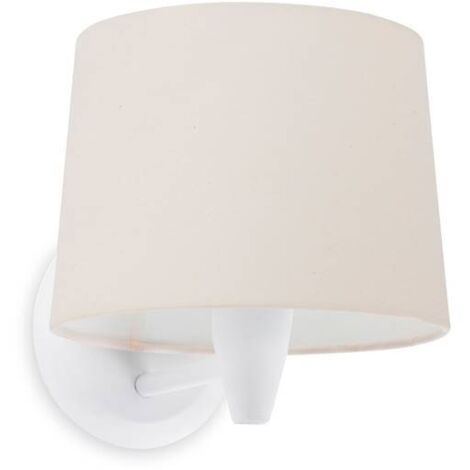 Faro CONGA - Applique murale avec abat-jour blanc, E27 (1/3)