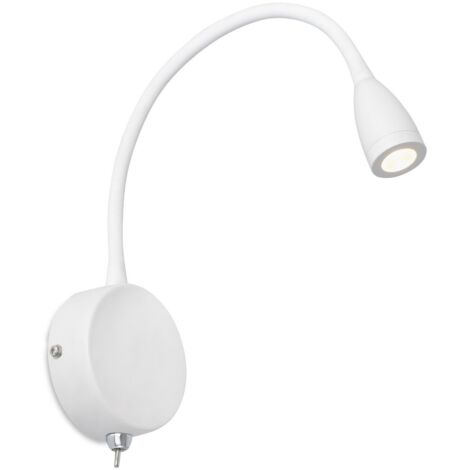 Faro Loke - Lampe de lecture LED Intérieur Murale Blanc
