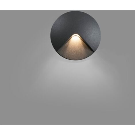 Encastré mural led Faro Uve Gris anthracite Aluminium 70397