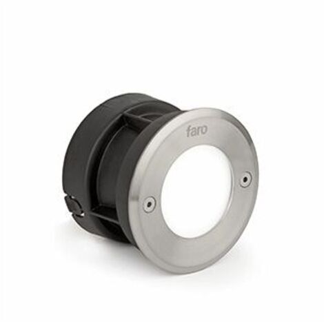 LED-18 - Lampe encastrable au mur et sol noir mat de FARO 71498N (1/3)