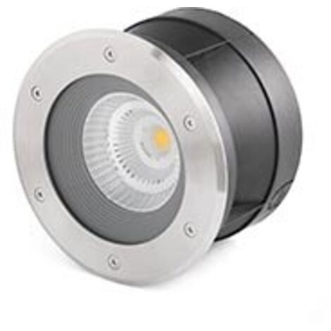 SURIA - Encastrés de sol inoxydable satiné et noir mat de FARO 70587 (1/2)