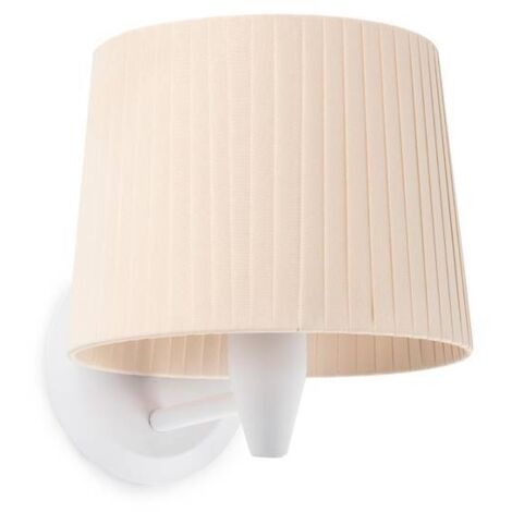 SAMBA Applique murale blanc/enrubannée beige 64306-35