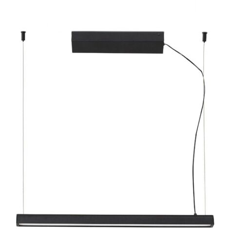 Lampe suspension noire avec fleuron de surface VICO 60 61101 (1/5)