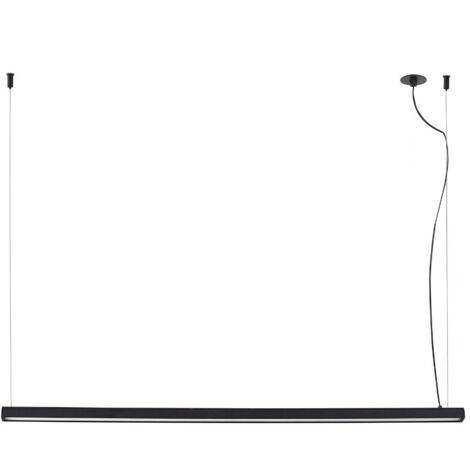 Lampe suspension noire avec fleuron encastrable VICO 115 61104 (1/5)