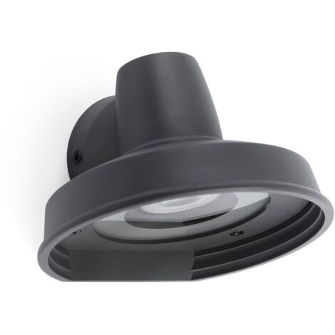Faro Bronx - Applique murale extérieure à 1 ampoule gris foncé IP44, GU10