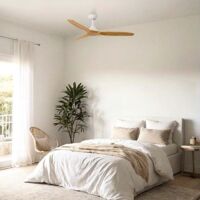 MORELOS M Ventilateur sans lumière blanc Ø132