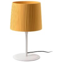 SAMBA Lampe de table blanc/enrubanné jaune 64310-39