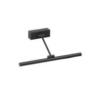 Faro Barcelona – Applique murale LED orientable noire 6W 3000K – Flux lumineux 380Lm – Acier minimaliste pour tableaux