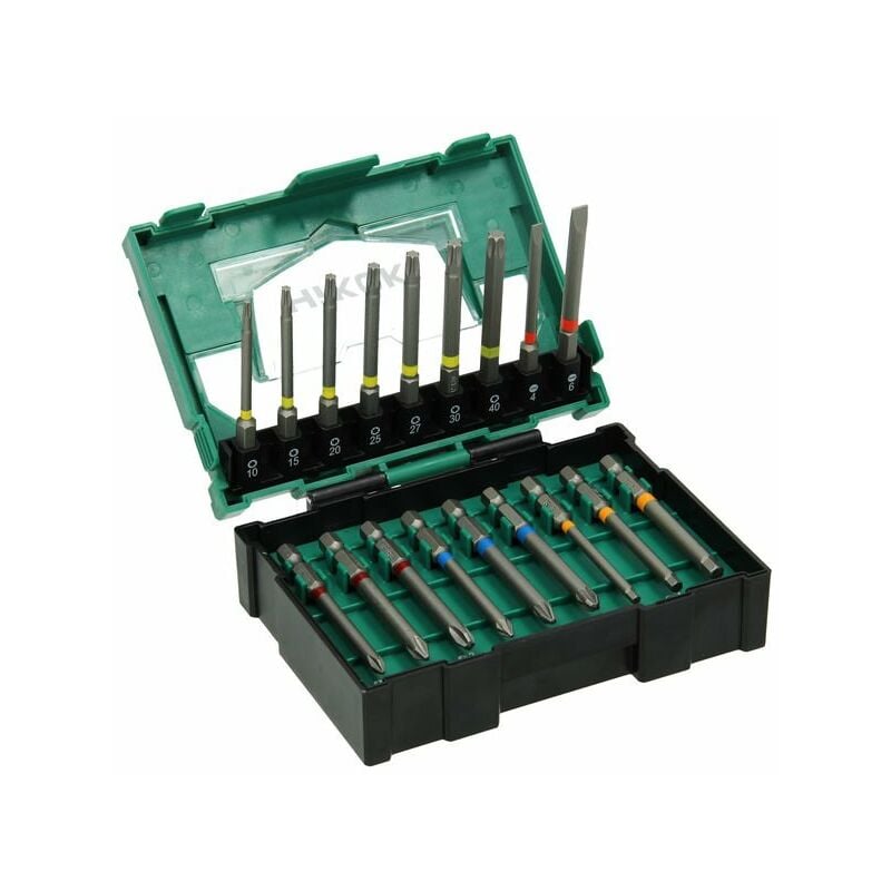 Hikoki 40030022 Apilables para juego de brocas 18 piezas