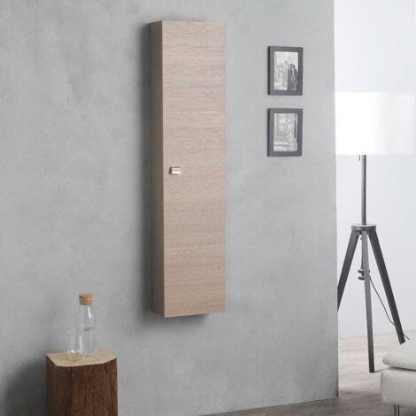Mueble De Columnas Para Baño Fijado A La Pared  Fácil
