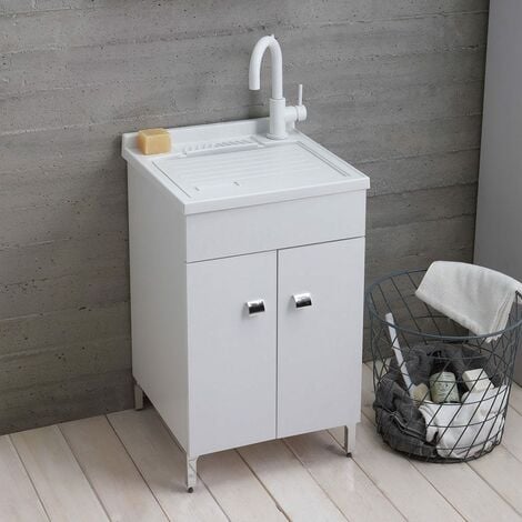 Roca - Mueble Lavadero Henares Blanco Brillo