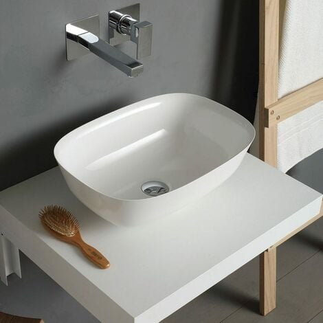 Estante De Tocador De Madera Blanca De 120 Cm  Serie Valentina