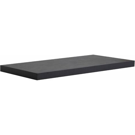 Top De Madera Antracita Para Lavabo De Encimera De 120 Cm - Serie Valentina