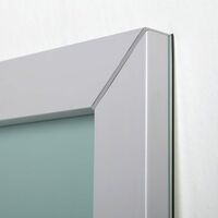 ESPEJO DE BAÑO REVERSIBLE DE 90X70 CM CON MARCO DE APOYO