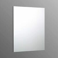 Espejo de cuarto de baño : espejo rectangular de teca Samba, 140x65cm