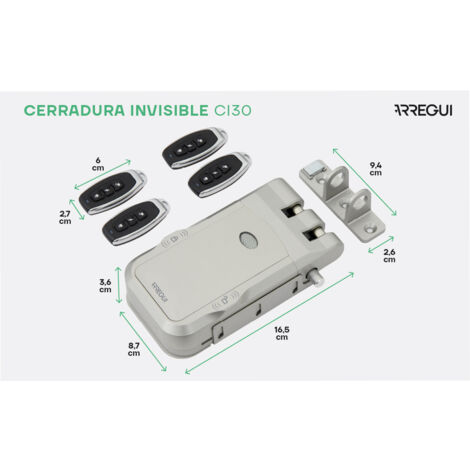 Boulon de niveau verrouillage intelligent invisible Bluetooth
