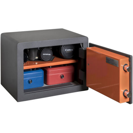 Coffre-fort Arregui Plus C 180320 - Serrure Clé Certifiée EN1300 - 25x35x25 Cm - 15L - Acier Anti-Perçage