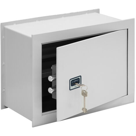 Arregui – Coffre-fort à emmurer 271350 – Acier renforcé 5mm – Serrure à clé – Dimensions 30 x 41 x 20 cm – Capacité 17 L – Installation murale