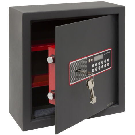 Arregui – Coffre-fort à cacher 172060 – Ouverture à code électronique et clé – Acier 1.5 mm – Dimensions 35 x 35 x 15 cm – Capacité 11 L