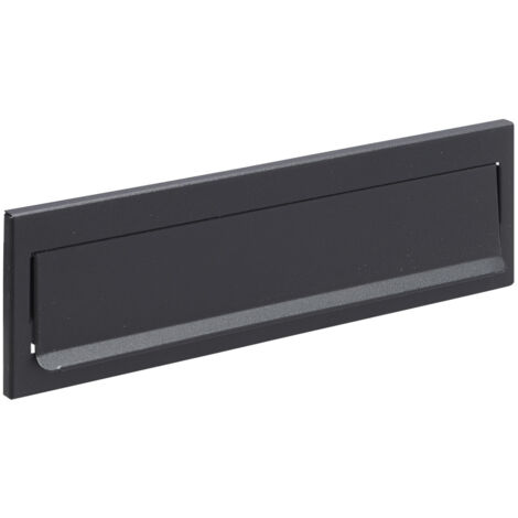 Arregui – Entrée de boîte aux lettres en acier galvanisé pour mur et portail – Dimensions 24,8 x 7,3 cm – Résistante aux intempéries – Fixation vissée