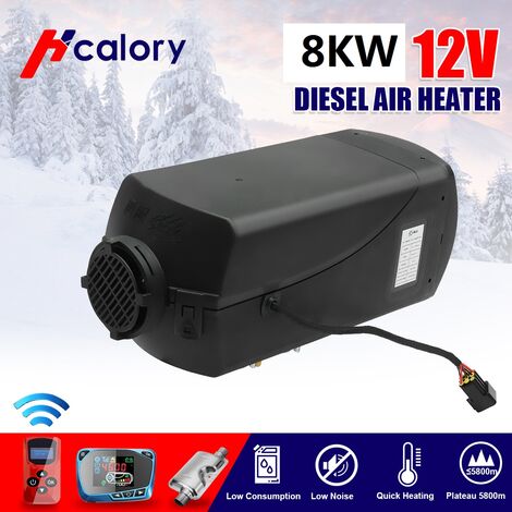 Calentador de aire di sel de 12V y 8KW para coche caravana barco