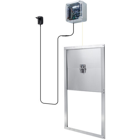 Vevor Puerta Automática Para Gallinero De Sensor De Luz