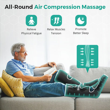 REATHLETE HEALR Masajeador de piernas: Masajeador de pantorrillas y  masajeador de pies | Masajeador de piernas para mejorar la circulación 