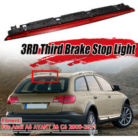 Lámpara de luz de freno LED Tercera luces de freno traseras para Audi A6 AVANT S6 C6 2005-2011