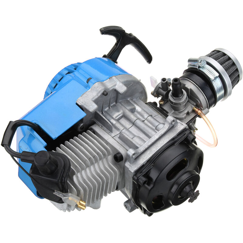 49CC 2 Stroke Mini Motor Engine Pullstart Vergaser Luftfilter