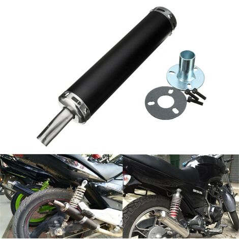 6x28cm Universal Motorcycle Exhaust Muffler Pipe For Street Scooter (1/4)