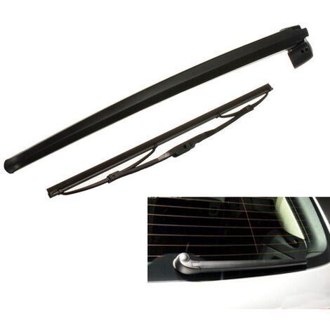 Windscreen Wiper Arm Blades Rear windscreen flat blade for Audi A3 8P 03-08 BLACK (1/4)