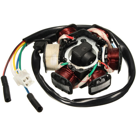 ATV PIT DITR BIKE QUAD 6 Pcs Generator Coil Magneto Stator Plate GY6 110 125cc (1/5)