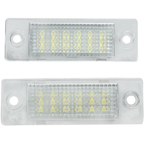 18-LED License Plate Light 12V For VW Caddy Golf Passat Touran (1/4)