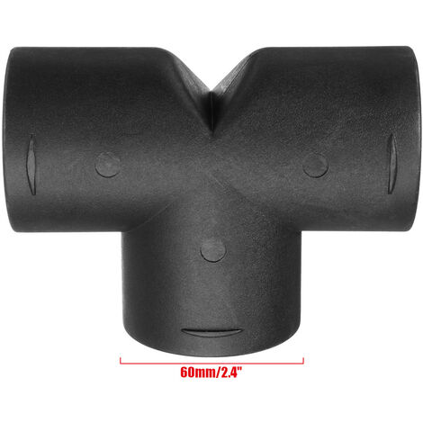 Pièce En T Pour Conduit Chauffage 60mm - Webasto/Eberspacher - Référence 9009266C/1320474A