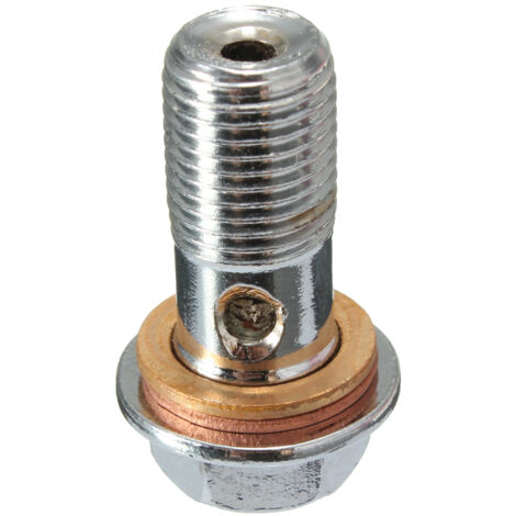 M10 x 1.00 10mm Stainless Socket Screw Brake Master Cylinder Fitting New (1/4)