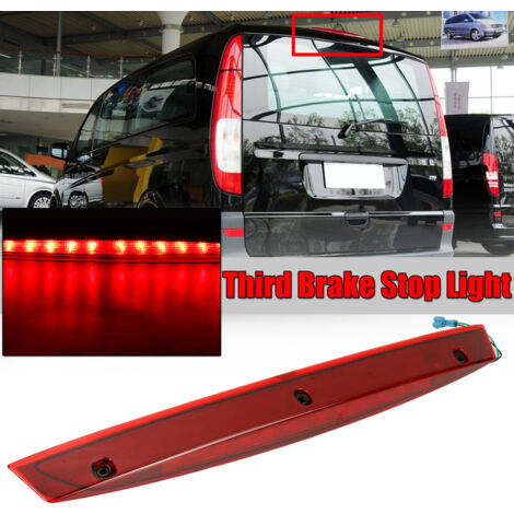 Car Tail Light High Mount 3rd Light Rear Third Brake Light Stop Lamp For Mercedes Benz Vito Viano W639 A6398200056 6398200056 (1/5)