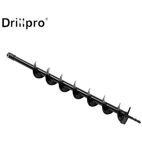 80mm Earth Auger Drill Bit Fence Borer For Garden Petrol Post Hole Digger