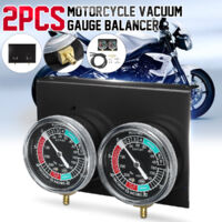 2pcs / set Motorcycle Carburetor Carburetor Fuel Vacuum Gauge Balancer Cylinder Tool Set for 2 Cylinder Machines.