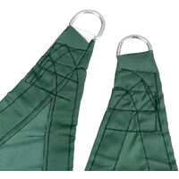 Waterproof Large Shade Sails Awning Canopy Cover Green Triangle 3M
