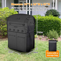 BBQ Cover Grill Gas Barbecue Outdoor Waterproof 420D Heavy Duty Oxford