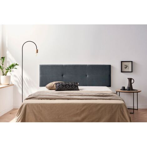 Testiera Imbottita ALMA Acualine 130x50x5 cm - Moonia