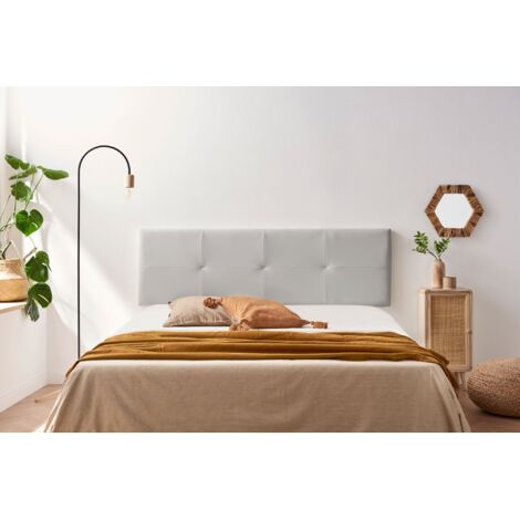 Testiera Imbottita ALTEA Similpelle 130x50x5 cm - Moonia