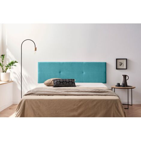 Testiera Imbottita ALMA Acualine 90x50x5 cm - Moonia