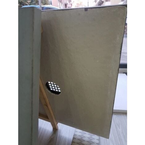 Piatto doccia in pietra SOLIDSTONE - Ardesia Bianco 70x100