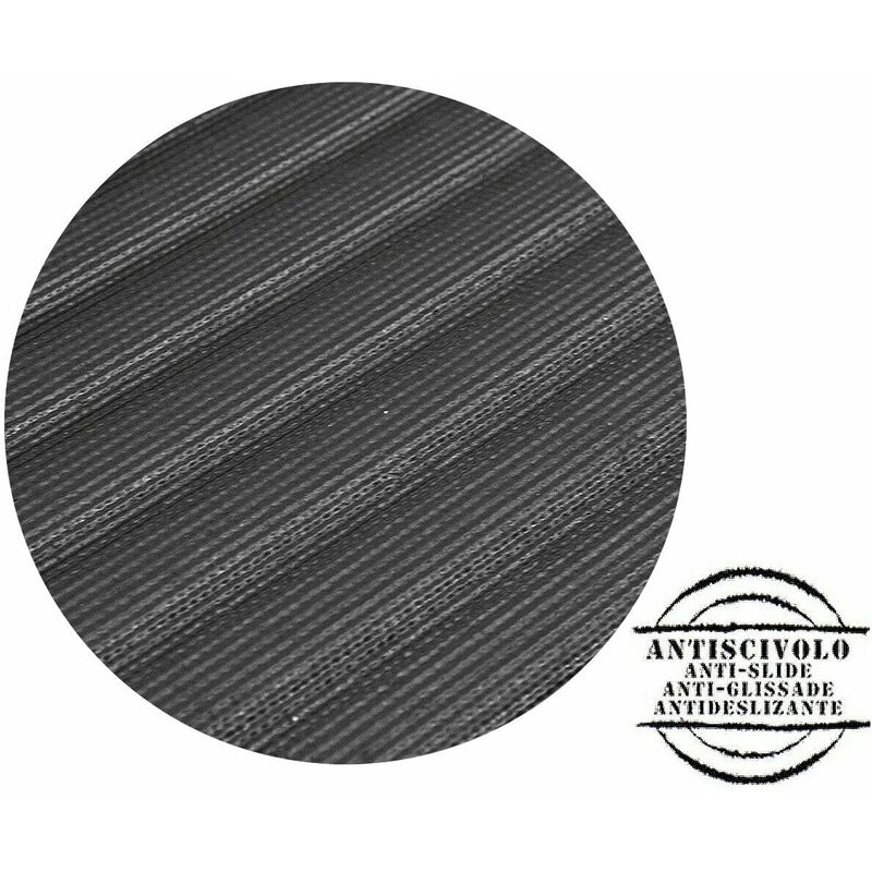 Zerbino Ingresso In Poliammide – Tappeto Anti-Impronta, Spessore 6 Mm, Lavabile, Antiscivolo, Colore Blu, 90x150 Cm