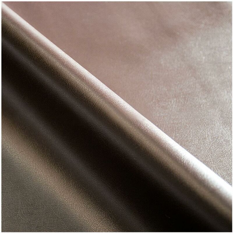 Tessuto In Texture Vintage Sintetica, Finta Pelle Vinile Materiale Al Metro, PU Pelle Artificiale Spessore 1mmTessuti Per Tappezzeria, Tessuto Cuoio Per Arredo, Divani (Coffee-138x549cm - Foto 8