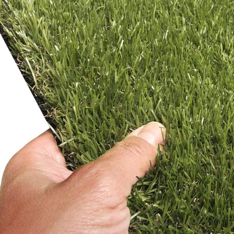 Prato Sintetico OLIVO.Shop - Rotolo 2x5 Metri, 7 Mm Drenante, Erba Artificiale Per Giardino E Terrazza