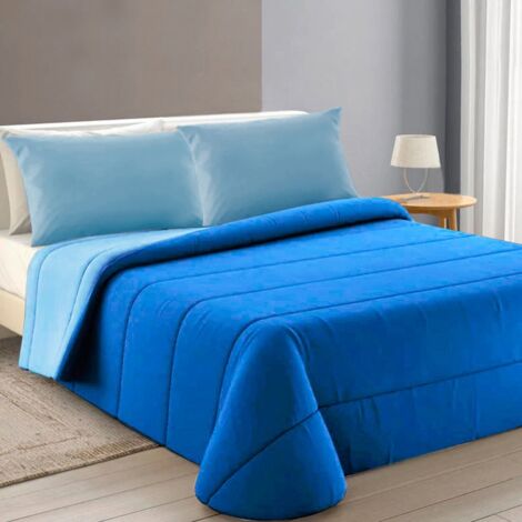 Trapunta Invernale Doubleface ZOE Made In Italy - Matrimoniale 250x250 Cm, Imbottitura 250 Gr, Lavabile