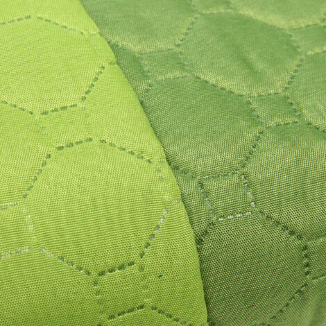 Trapunta Double Face MATRIMONIALE o SINGOLA Coperta Morbida Copriletto Tinta  Unita Verde - Singola 150x250