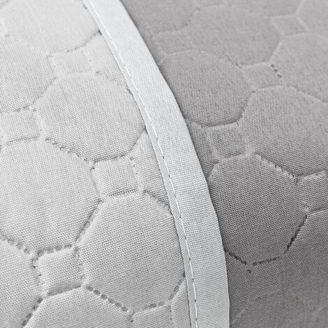 Trapuntino Copriletto Double Face Mezza Stagione Coperta Trapunta Leggera Grigio - 1 Piazza 150x255